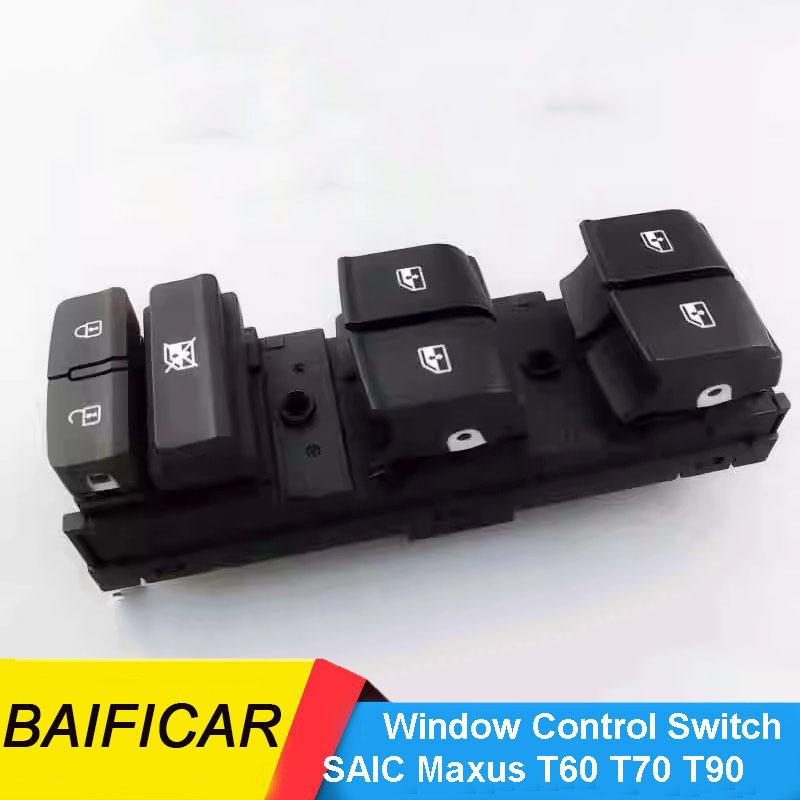 Baificar  Front Left Master Power Window Control Switch Button C00100395 C00097142 For SAIC Maxus SAIC Maxus T60 T70 T90