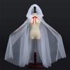 Halloween Instagram Style Hooded Mesh Witch, Grim Reaper Cloak, Vampire Cloak, Halloween Cosplay Costume Props