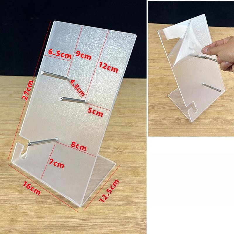 

Household Hair Dryer Display Rack Highly Transparent Acrylic Shopping Mall Product Promotion Shelf Stable Vertical Display and Placement Bracket