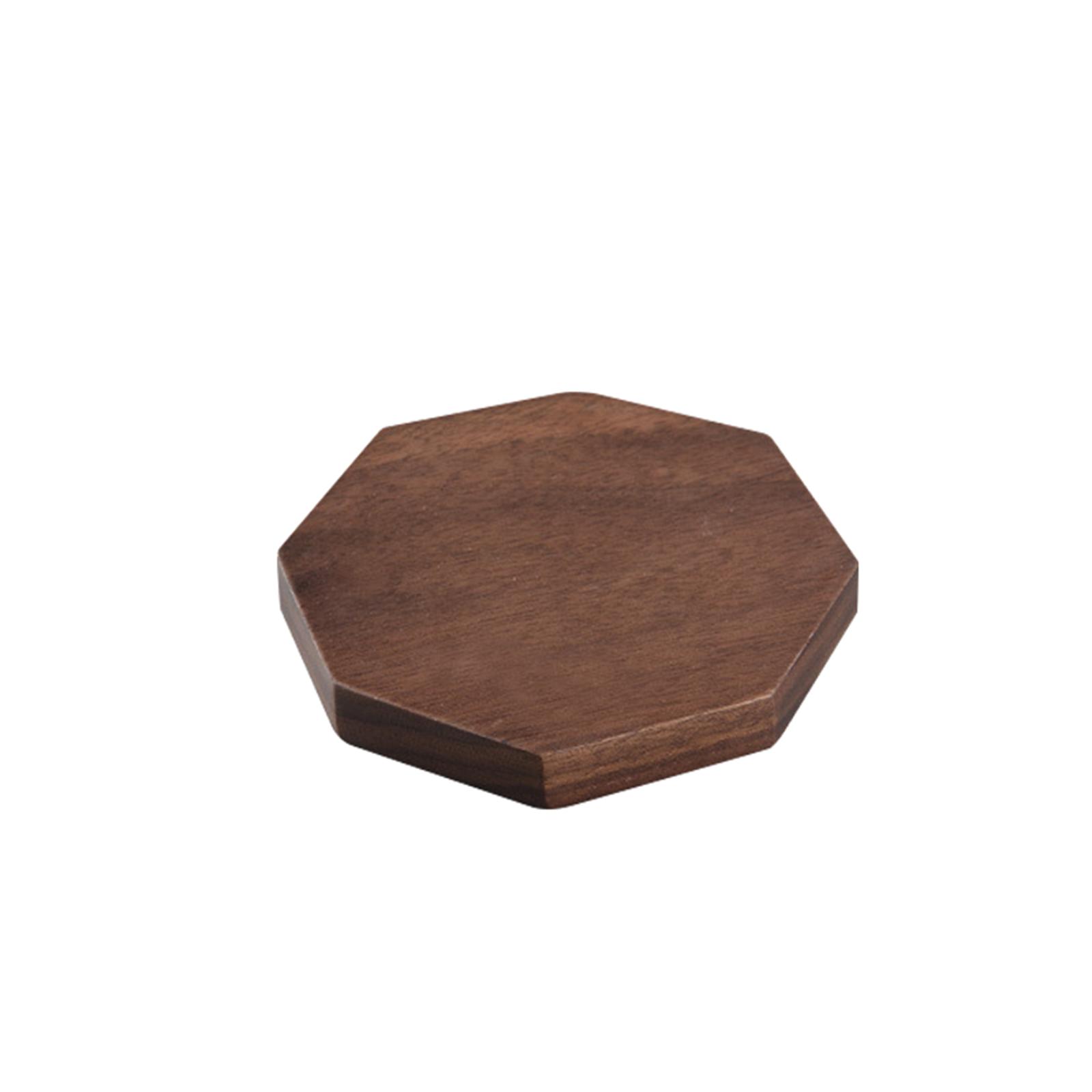 

Customizable Laser-engraved Black Walnut Base Ornaments Suitable For Figurines, Lights, Trophies, And More. One Size