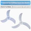 Haushalts-Elektrolüfter 16/18 Zoll Lüfterflügel Einfache Installation Effizienter Luftstrom Leichtes PP-Kunststoff Für Standventilatoren