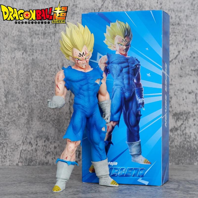 20CM Dragon Ball Z Majin Vegeta Figure Toys Anime DBZ Super Saiyan GK Action Collection PVC  Kids Model Dolls Birthday Gifts