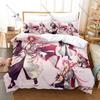Anime Bedding Set 3Pcs Fate Grand Order Takasugi Shinsaku Stylish Design Bedroom Gift for FGO Lovers for Fans