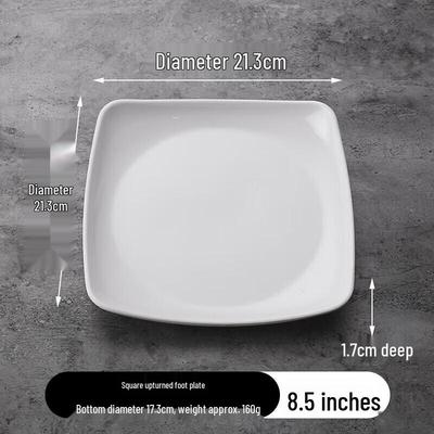 Assiettes de dîner commerciales en mélamine