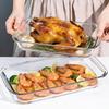 Versatile Borosilicate Glass Baking & Roasting Dish