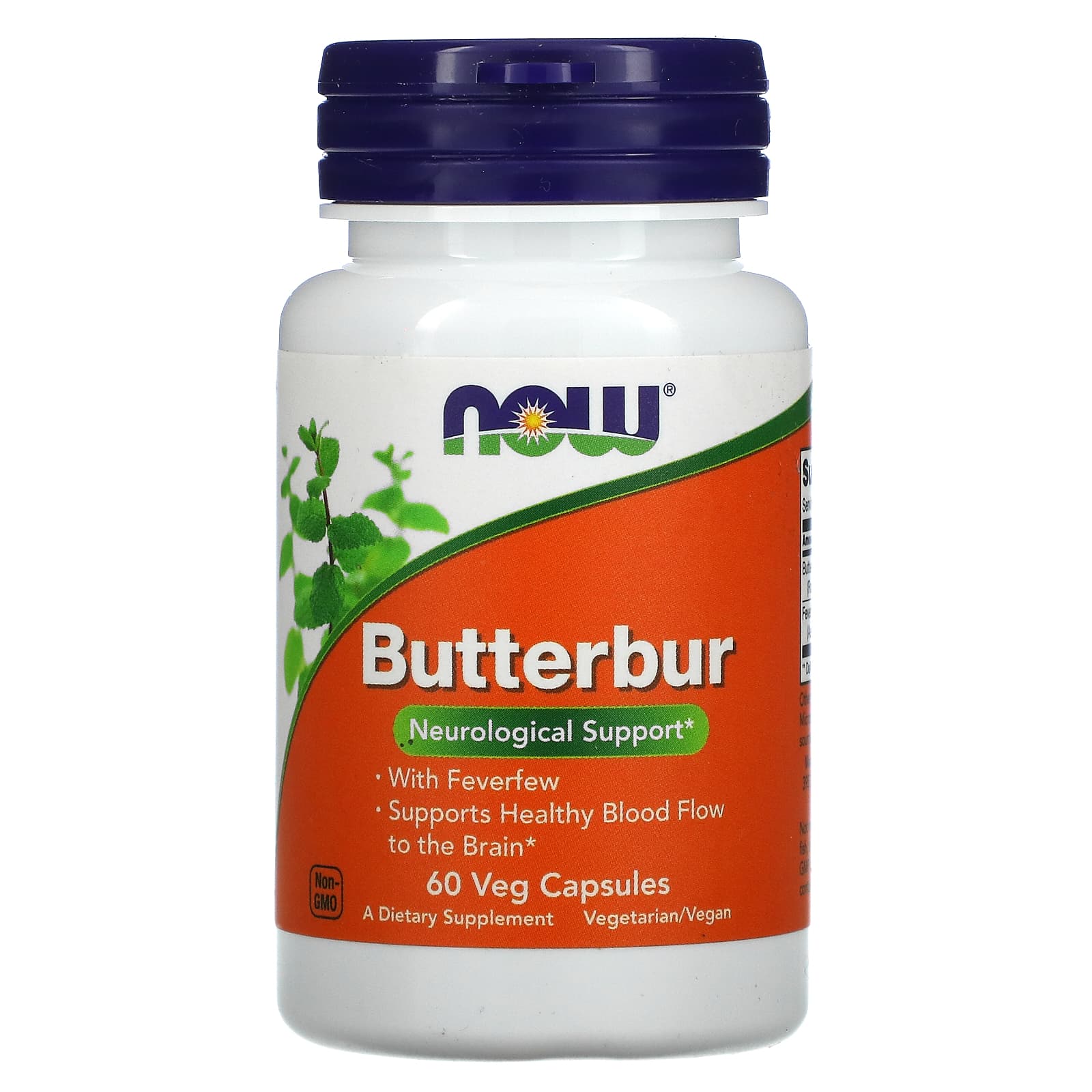 

Butterbur, 60 Vegetable Capsules