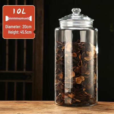 ZISIZ Glass Airtight Storage Jar