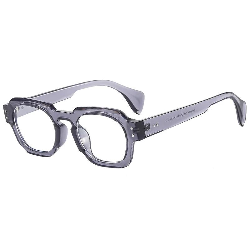 Retro Square Frame Sunglasses ladies Men Fashion Big Frame Vintage Sun Glasses Anti Blue Light Glasses Shades UV400 Eyeglasses for daily use