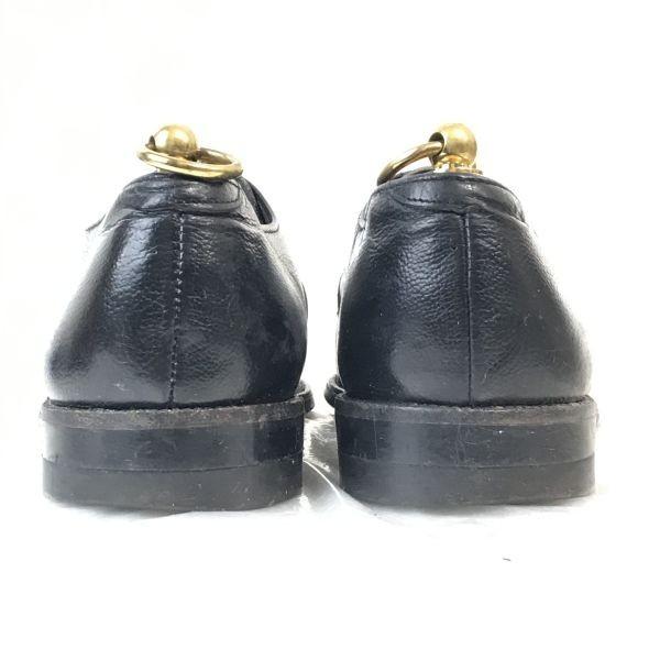 Vintage/80s ARISTOCRAT?/COMFORT ARCH Goodyear Welt Leather U-Tip Shoes/9.5C/26.0-26.5-27.0/Black/BLACK/Business Dress Shoes(USED)