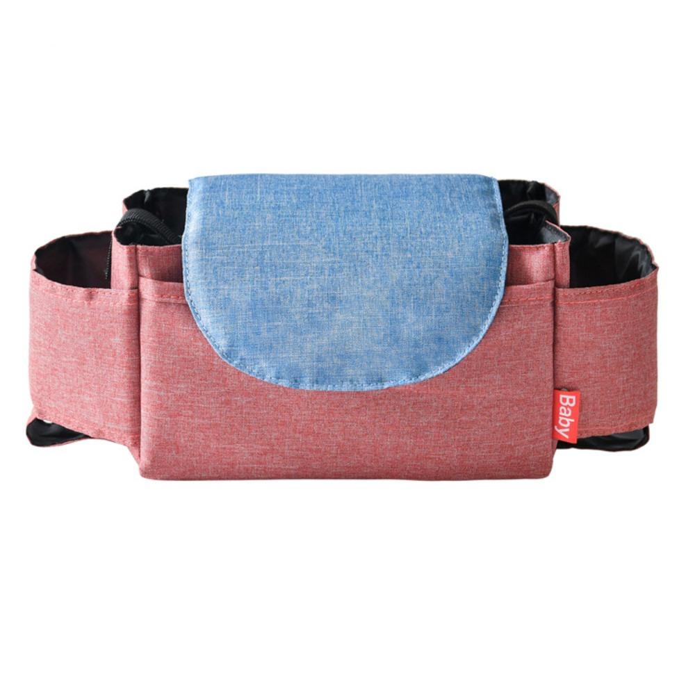 Multi Pocket Stroller Organizer Bag Large Capacity Pram Storage Bag  Baby Stroller Pouch