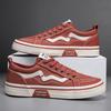 Spring breathable canvas shoes new high-top casual shoes men's lace-up soft-soled flat baseplate shoes