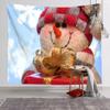Christmas Tapestry Room Decor Fabric Backdrop Wall Hanging for Bedroom Popular Online Direct Machine Washable Polyester Modern