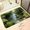 3D Visual Fish Print Floor Mat, Household Entrance Door Mat for The Hallway, Outdoor Durable and Stain-resistant Floor Mat, Foot Mat