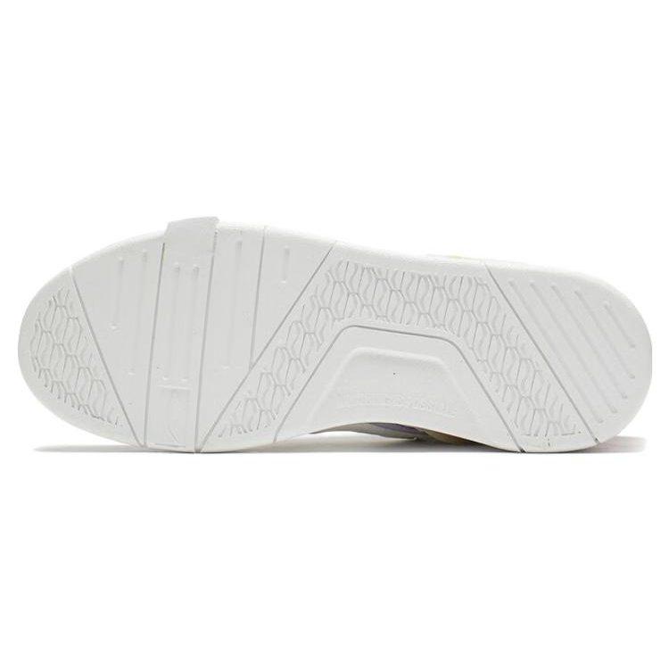 Li Ning x Disney Wave Midprm Leder Trendig Rutschfest, Abriebfest, Leicht High-Top Skateboard-Schuhe AGCS152-2