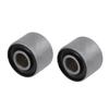 Pack of 4 9mm 0.35" Dia Motorbike Rubber Metal Shock Absorber Bushing for Honda