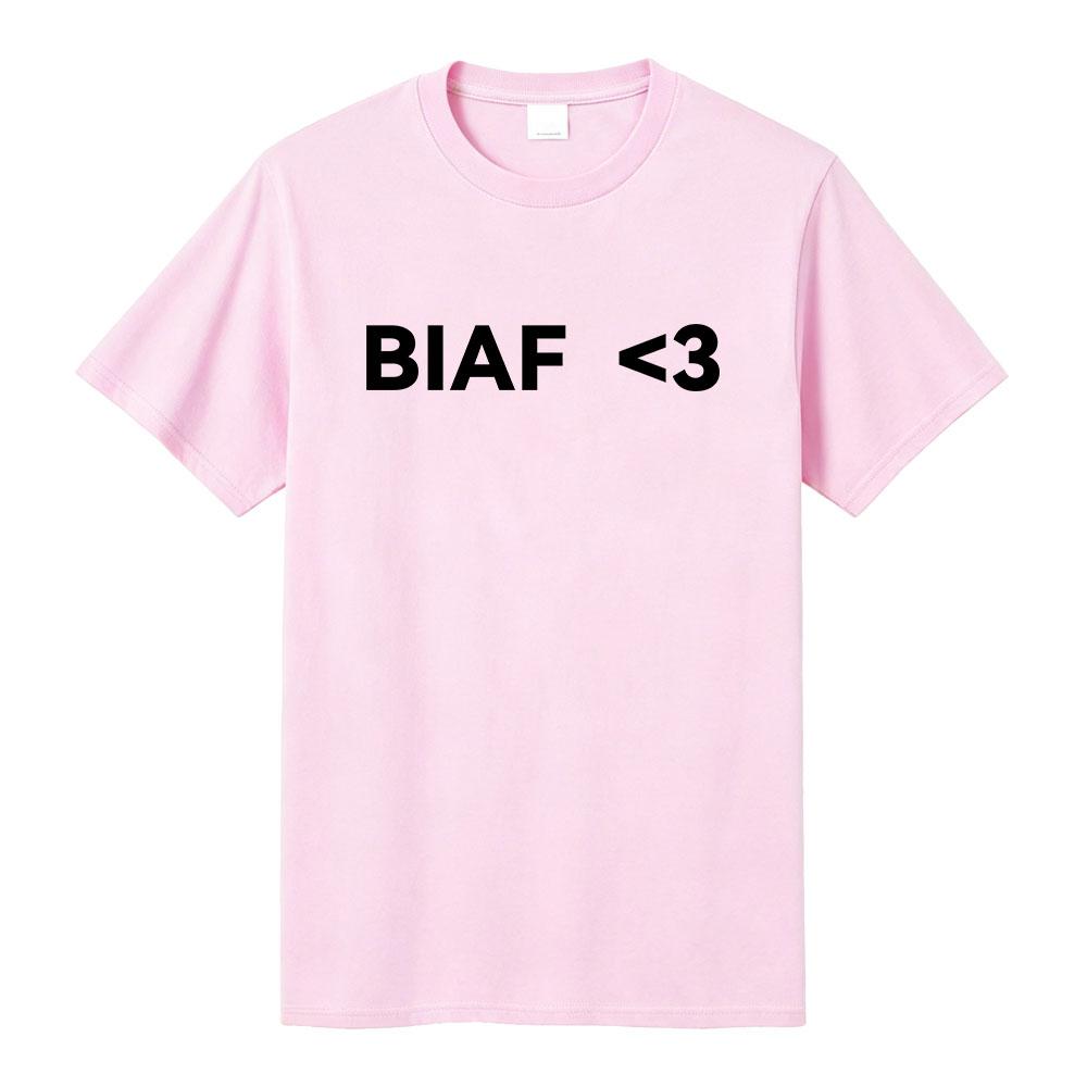 Young Miko BIAF 3 Single T-shirt Summer Cotton Women Men Tshirts Short Sleeve Fashion O-neck Tee Unisex Streetwear Graphic Tops