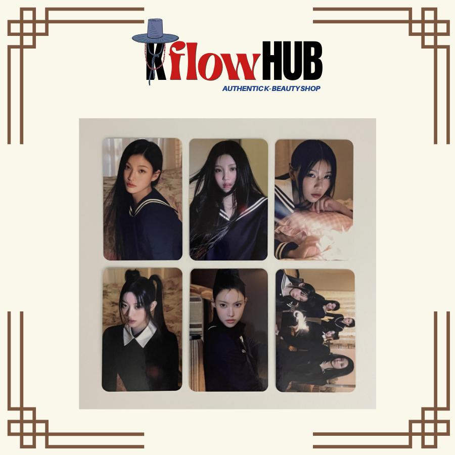 [В НАЛИЧИИ] Illit - Bomb Набор фотокарточек Pob с Yes24 6 MEMEBER PHOTOCARD SET