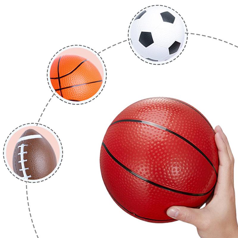 1pc Mini Inflation Ball PVC Children Day Gifts Party Favors Festival Gathering Fitness Games Rugby Football Basketball TMZ