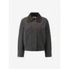 Cc Collect Corduroy Collar Cotton Crop Jumper C261msj003