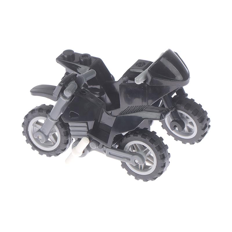 Cross-Country Motorrad Stadt Militär Figuren Baustein Ziegel Mini Spielzeug