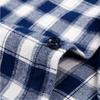 Spring, Autumn and Winter Flannel Shirt Long Sleeve Cotton Fashion Plaid Casual Soft Standard Fit Men's Shirt 5XL 6XL