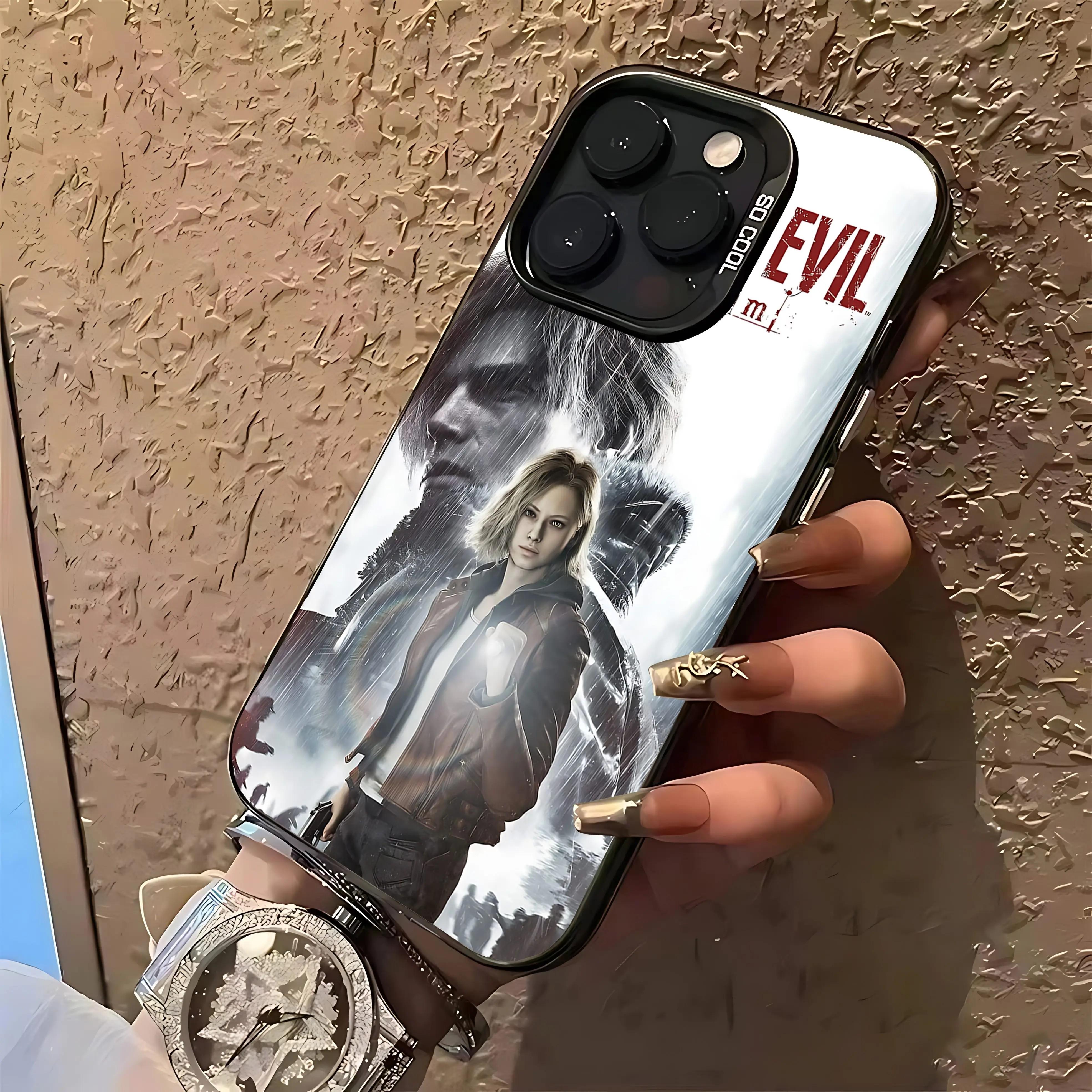 

Game Residents Evils Phone Case for Samsung Galaxy A37 A57 A17 A07 A16 A35 A55 A25 A05S A15 A56 A54 A36 A34 A24 A26 4G 5G Cover Samsung A05 4G