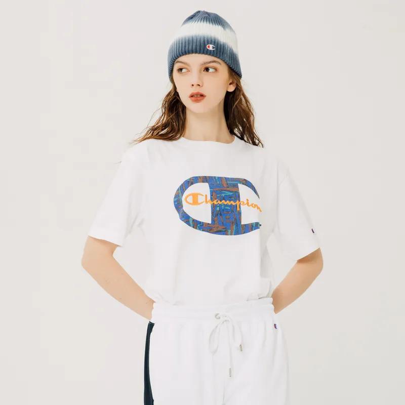 Champion T Shirt Japan Version Unisex White (Unisex) T-Shirts C3 R306 C010