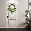Artificial Hydrangea Wreath Spring Decorative Door Hanging Wall Wreath for Home Door