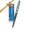 REYNOLDS Iconic Elite Teal Metal Ball Pen Blue Ink 0.7mm Retractable Premium Writing Pen For Office School And Gifting