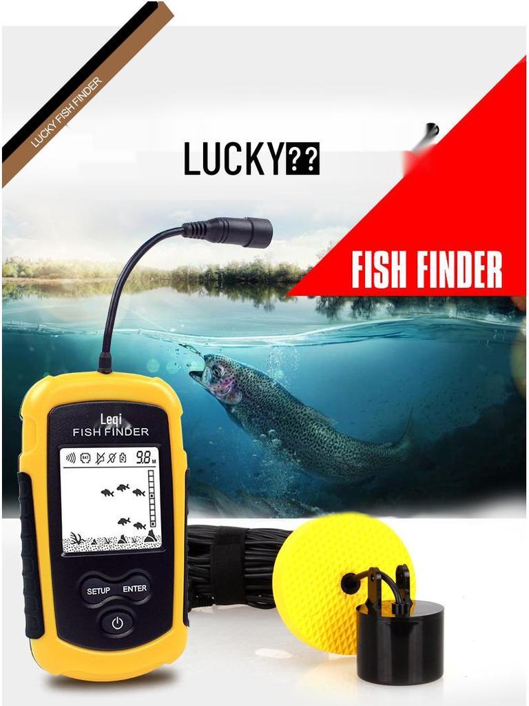 Leqi Color Screen Wired Sonar Fish Finder