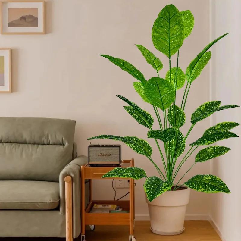 A Top Quality 115cm Giant Artificial Plants Tree Realistic Full Lush Greenery Indoor Outdoor All-Season Decor for Home Office