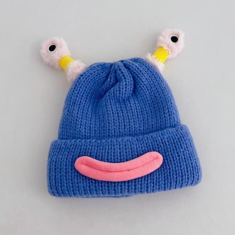 Thicken Windproof Beanies Cute Glowing Antenna Hat for Adult Kids Keep Ear Warm Hat Cold Weather Thicken Beanie Hat