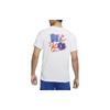 New Nike Set in Sleeve T Shirt Men's White DM6260-100