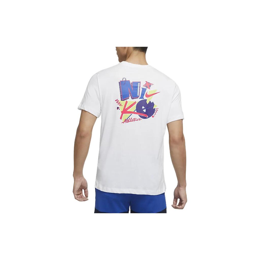 New Nike Set in Sleeve T Shirt Men's White DM6260-100
