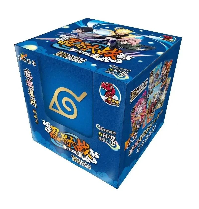 Genuine Naruto Card Will of Fire Deluxe Collection Edition Card Naruto Sasuke Anime Character Cards Collection Toys Kids Gifts