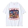 Funny Wtf Is A Kilometer 2026 Polyester Tshirt Unisex Unisex American Style Eagle Graphic Short Sleeve Casual Meme Top