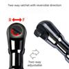 Durable Metal Ratchet Wrench Extended Quick Forward Reverse Socket Wrench Manual Extension Spanner Wrench Auto Repair