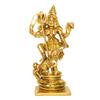 God Mahishasura Mardini Goddess Durga - Brass Statue, Standard Size - 4 Cm