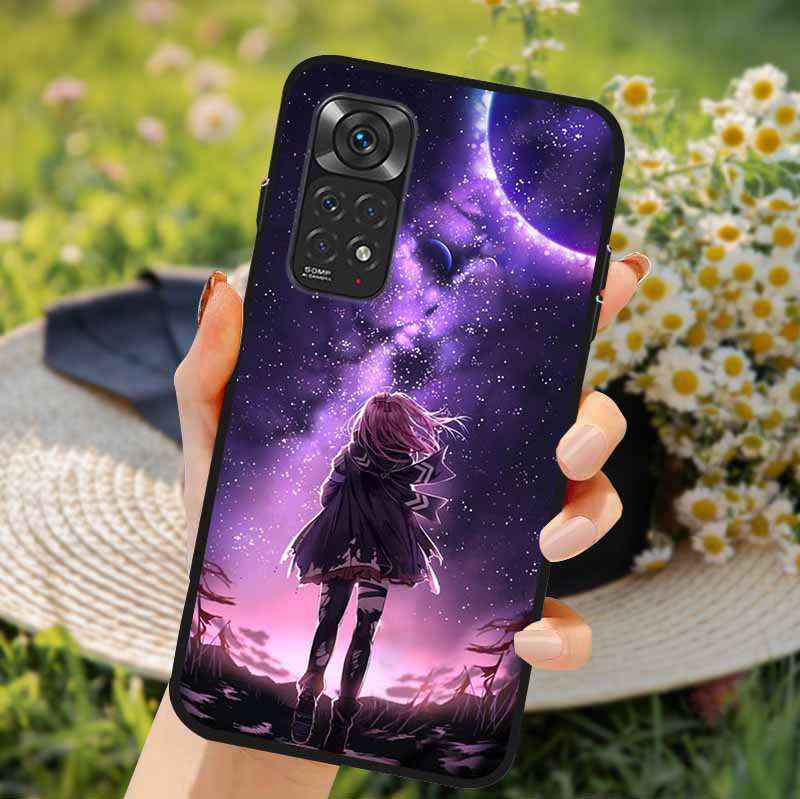For Redmi Note 11 Cases Note 11S Soft TPU Silicone Back Covers for Xiaomi Redmi Note 11 Pro 5G Phone Case Redmi Note11S 4G Coque