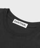 SAINTPAIN Sp Neo-Serif Crop Short Sleeve Tee Black