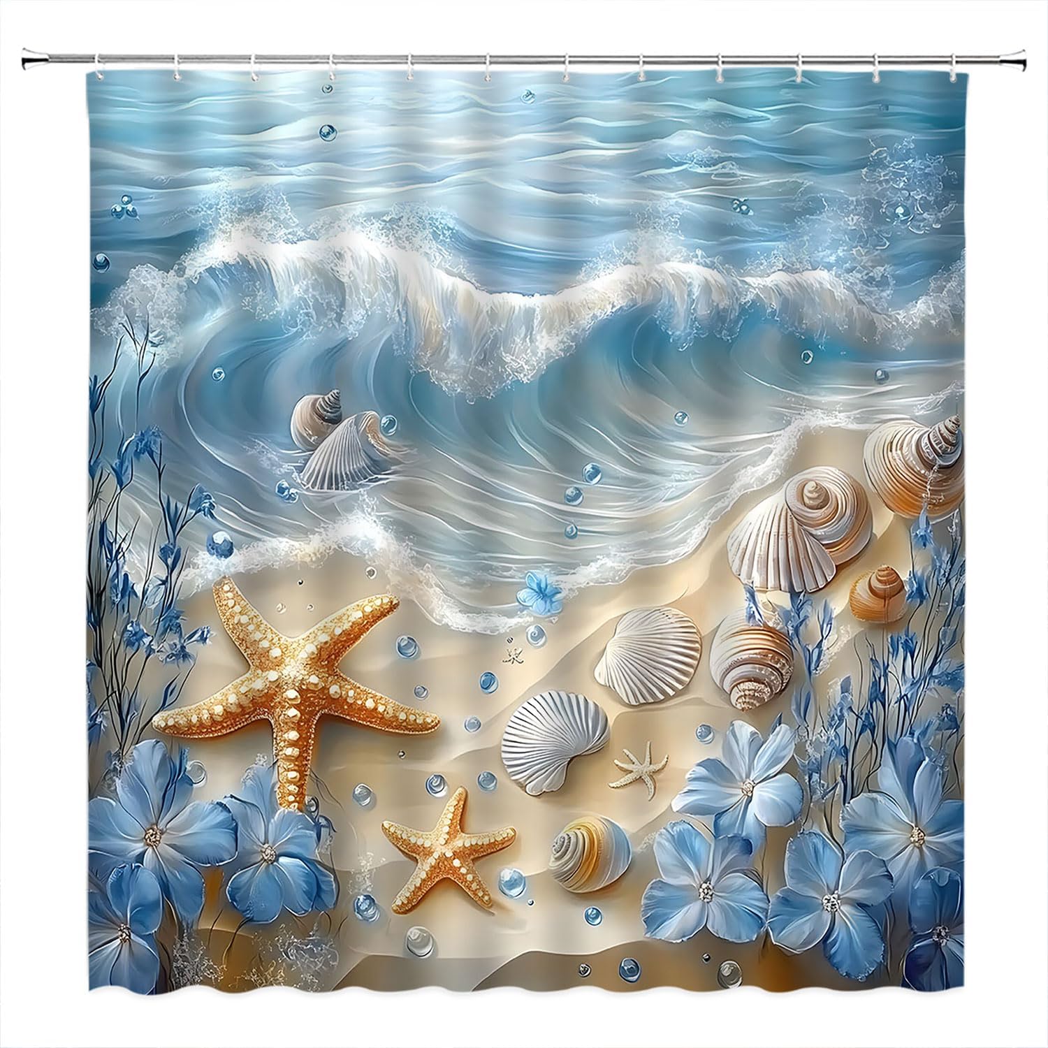 

Шторка для душа «Хайлендская корова» Раздевайся Смешная Милая Бык Крупный рогатый скот Кантри Розовая Цветочная Фермерский дом Дикое животное Занавески для ванной Полиэст 120x180cm