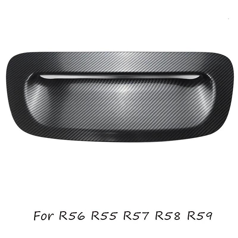 For Mini Cooper S JCW R56 R55 R57 R58 R59 Black Front Engine Hood Bonnet Vent Scoop Air Outlet Cover Trim Exterior Accessories