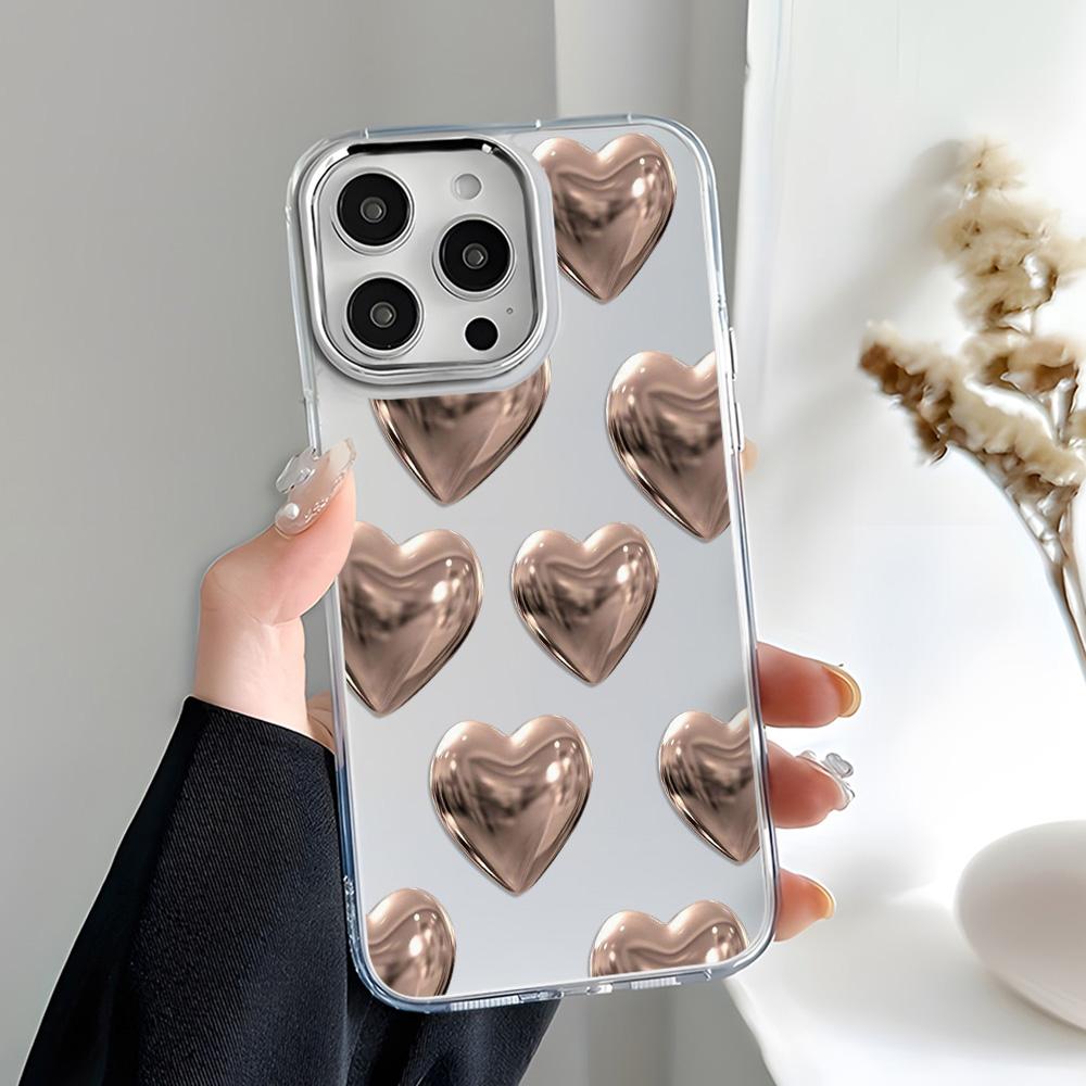 Capa de telefone transparente para iPhone 11 12 13 iPhone 13 14 15 Pro 15 16 Pro Max Samsung A15 A16 A25 A26 A55 A56 S25 S24 S22 S23 Ultra S25 Edge