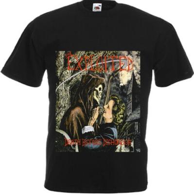Unisex T-shirt Death Before Dishonour By The Exploited Dtg Printed Tee