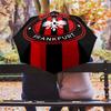 1 PC Automatic Folding Umbrella - Frankfurt Football Pattern Portable Foldable Design With 8 Ribs Christmas Birthday Gifts