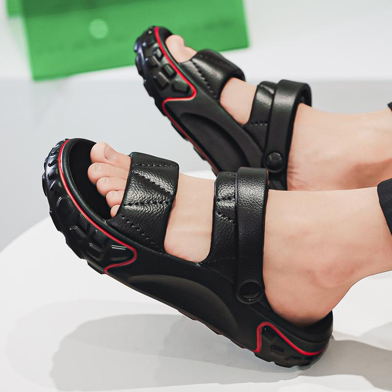 Pánské a dámské sandály nové velké EVA platformové pantofle pánské plážové boty Lehké módní ležérní punkové sandály pánské boty nazouváky