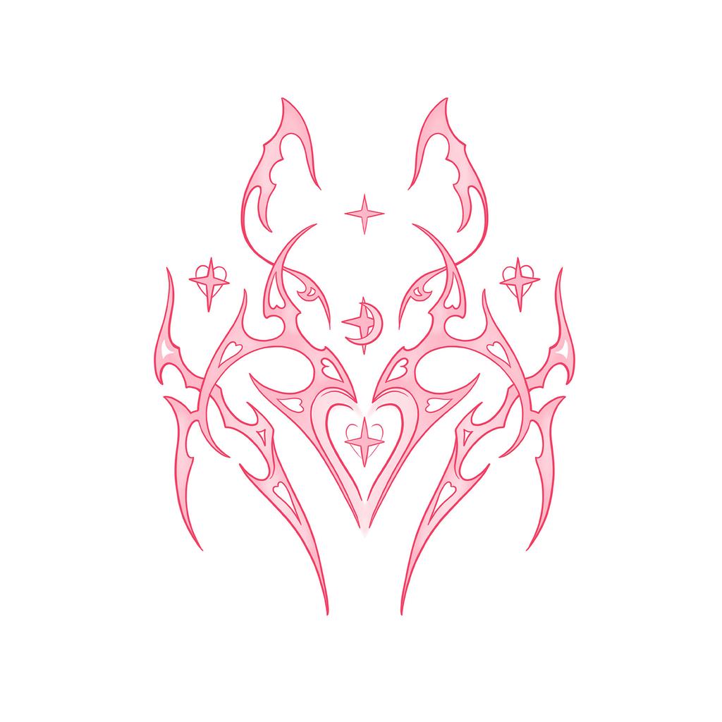 Advanced Sense Thorns Sun Moon Lotus Totem Crown Butterfly Love Flower Arm Waist Tattoo Sticker