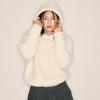 Eiaenlei Ar_Fluffy Hooded Sweater_2Color