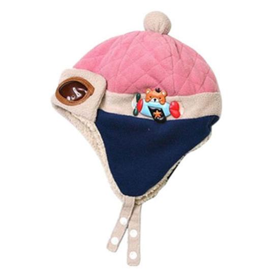 Winter Baby Earflap Toddler Girl Boy Kids Windproof Cap Warm Soft Beanie Hat