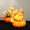 Party Thanksgiving Faux Pumpkins Lifelike Maple Leaves Halloween Decoration Artificial Vegetables
